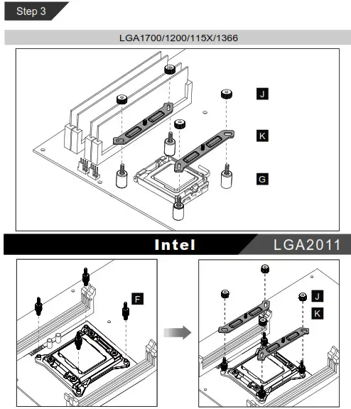 COUGAR FORZA 50 Introduced Entry Level CPU Cooler -Step 3