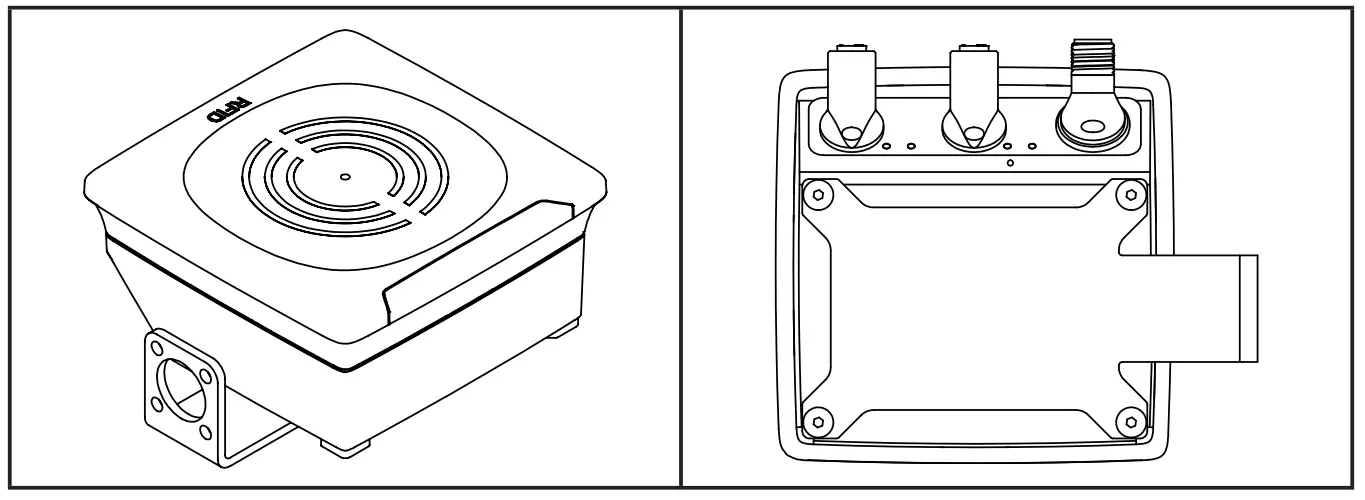 ifm DTE601 RFID Compact Unit - Installation with