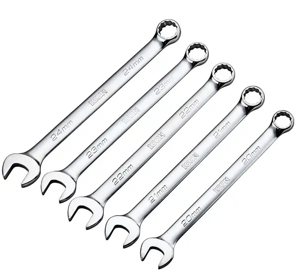 HARBPR FREIGHT 64803 Metric Professional Large Combination Wrench Set, 5 Pc - Copy
