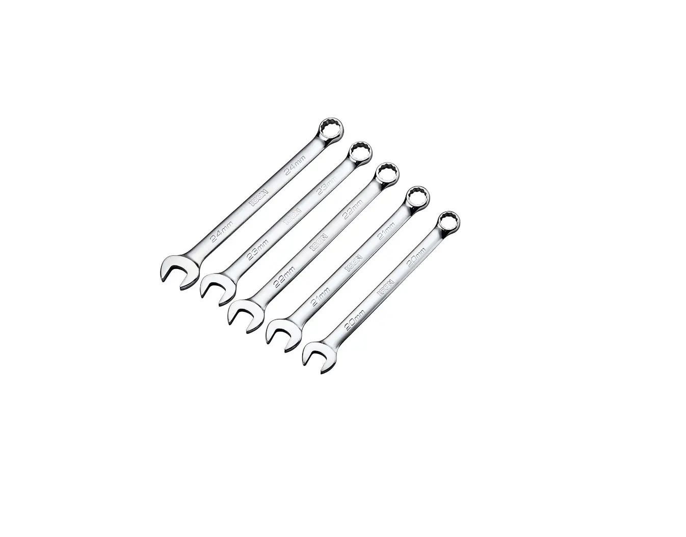 Harbpr Freight 64803 Metric Professional Large Combination Wrench Set, 5 Pc Instructions