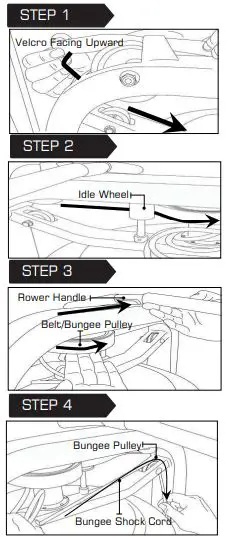 FIRST DEGREE FITNESS NEON Rowing Machine FIG 18