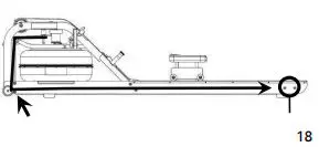 FIRST DEGREE FITNESS NEON Rowing Machine FIG 20