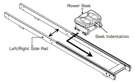 FIRST DEGREE FITNESS NEON Rowing Machine FIG 6