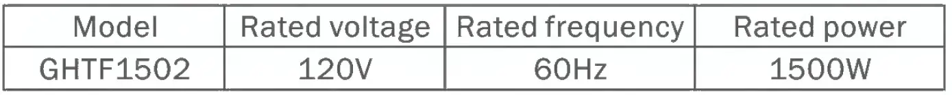 G-Ocean GHTF1502 Fan Heater fig7