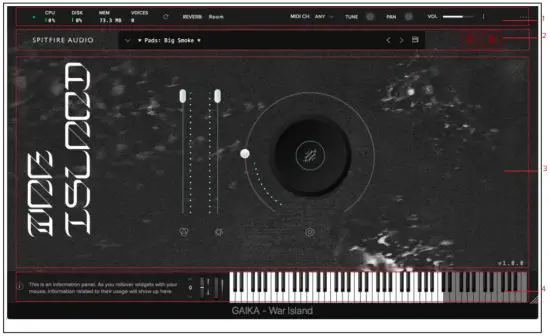 SPITFIRE AUDIO GAIKA War Island - figure 6
