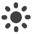 Brightness icon