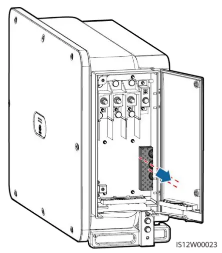 Remove the accessories