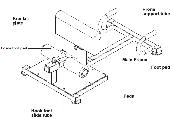 COSTWAY FH10024 Squat Machine fig 1