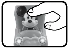 vtech 543900 Go Go Smart Wheels Mickey Mouse Café - Button