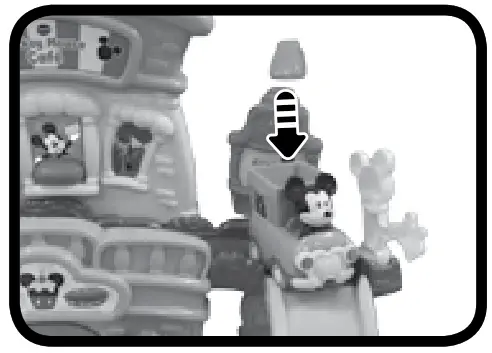 vtech 543900 Go Go Smart Wheels Mickey Mouse Café - Casstle