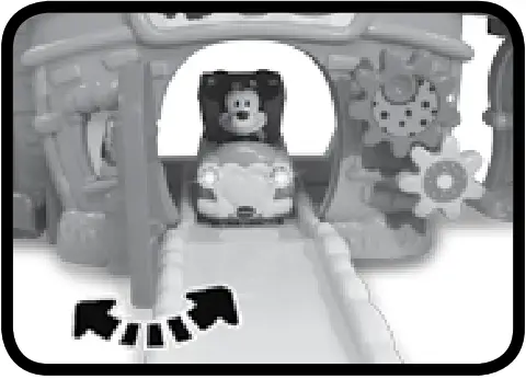 vtech 543900 Go Go Smart Wheels Mickey Mouse Café - Door