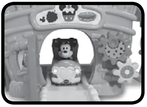 vtech 543900 Go Go Smart Wheels Mickey Mouse Café - Food