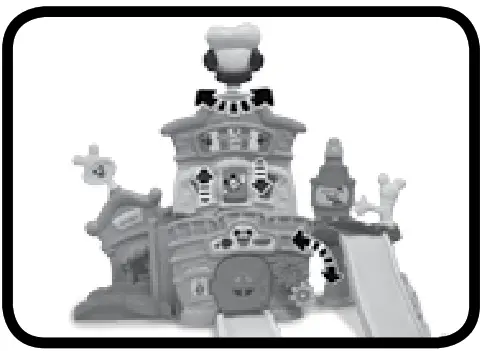 vtech 543900 Go Go Smart Wheels Mickey Mouse Café - Gears