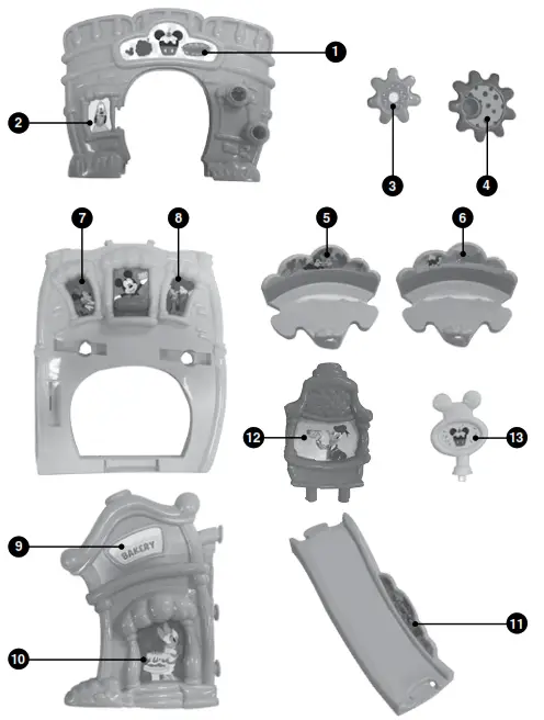 vtech 543900 Go Go Smart Wheels Mickey Mouse Café - fig 5