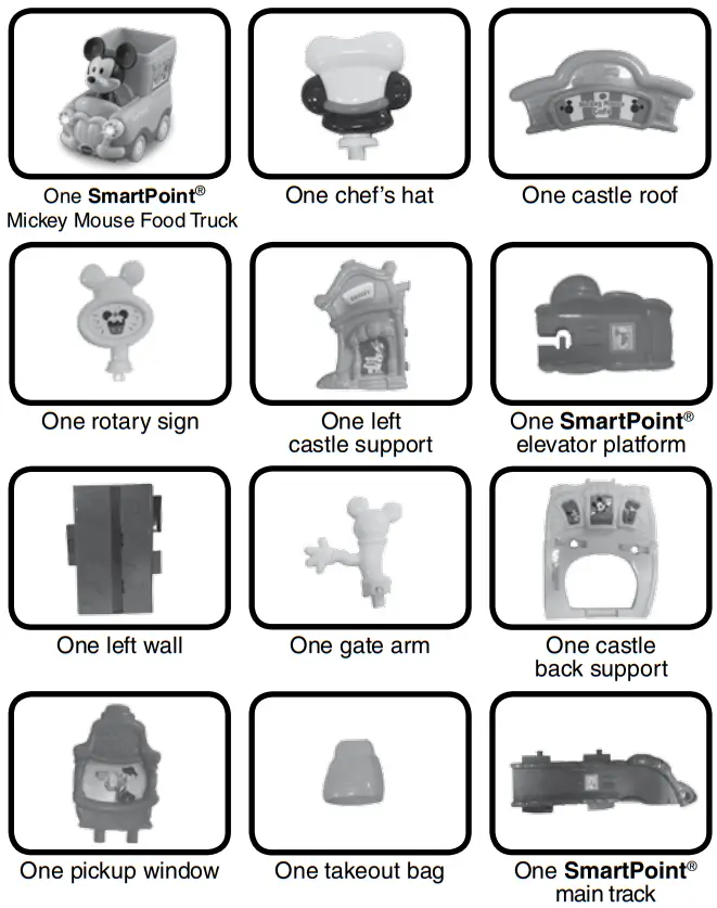 vtech 543900 Go Go Smart Wheels Mickey Mouse Café - fig