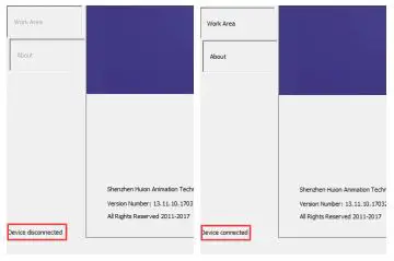 HUIOON Battery-free Pen Tablet - Function setting
