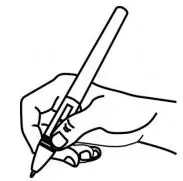 HUIOON Battery-free Pen Tablet - Using the pen 1