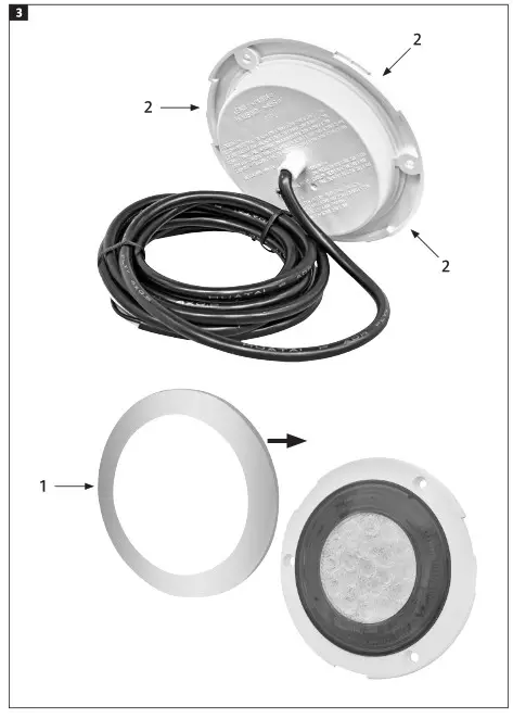HAMRON 015674 LED Position Light- 3