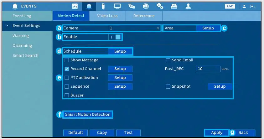 LOREX D862 Series 4K DVR with Smart Motion Detection-15