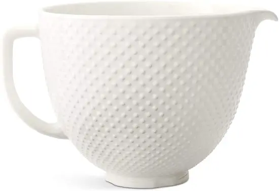 KitchenAid KSM2CB5 5Qt Hobnail Ceramic Bowl