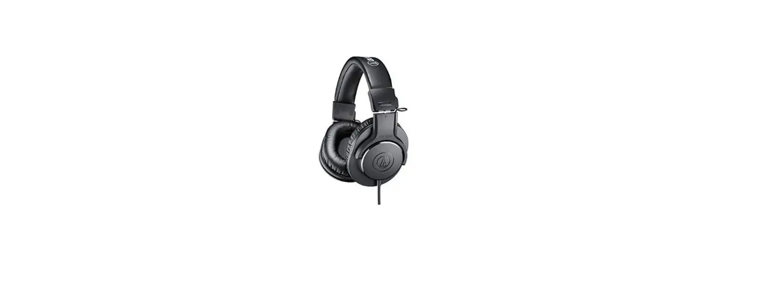Audio-technica Ath-m20x Professional Studio Monitor Headphones-complete Features\instruction Manual