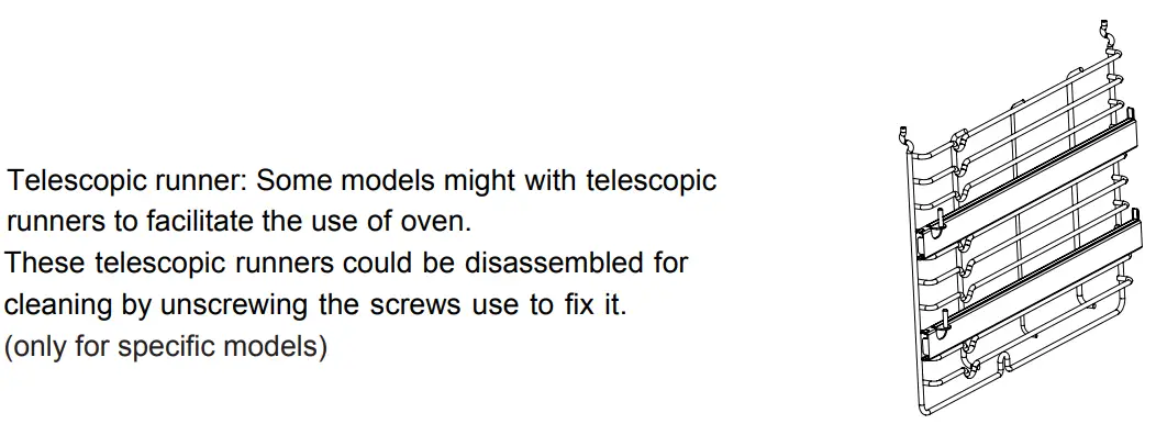 mayer MMDO6M Built-In Electric Oven User Manual - ACCESSORIES