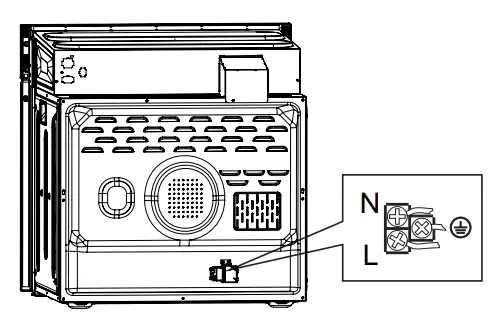 mayer MMDO6M Built-In Electric Oven User Manual - CONNECTION OF THE OVEN