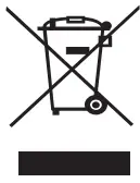 mayer MMDO6M Built-In Electric Oven User Manual - Disposal icon