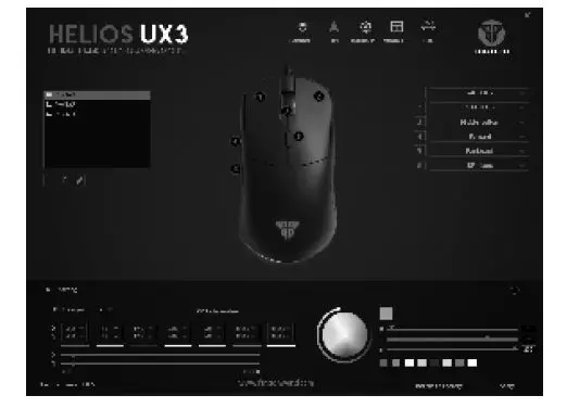 FANTECH Helios UX3 Ultimate RGB Gaming Mouse 7