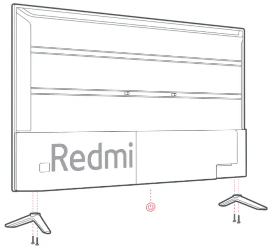 Redmi L65M6 RA Smart HD TV - Installation