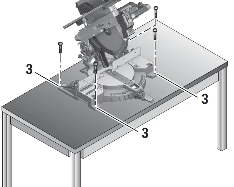 BOSCH GTM 12 JL Professional Combination Saw 05