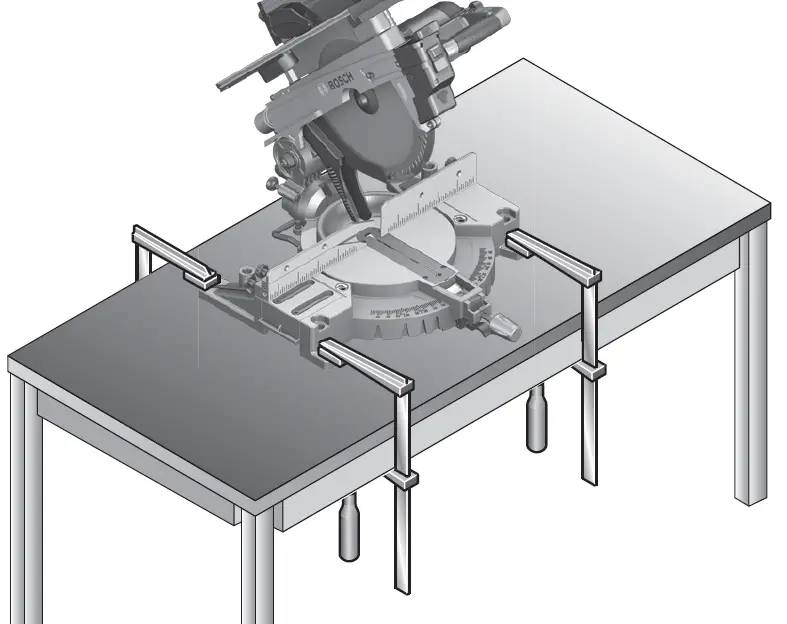 BOSCH GTM 12 JL Professional Combination Saw 06