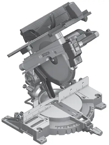 BOSCH GTM 12 JL Professional Combination Saw 15