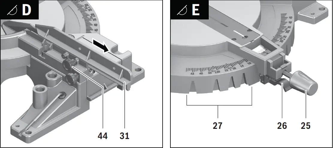 BOSCH GTM 12 JL Professional Combination Saw 19
