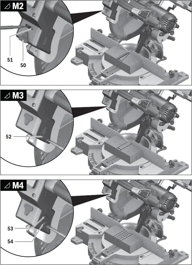 BOSCH GTM 12 JL Professional Combination Saw 23