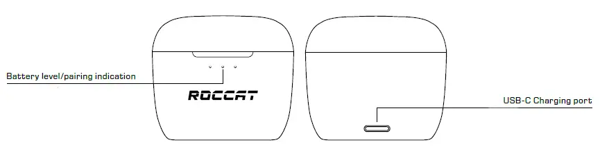 CHARGING CASE CONTROLS