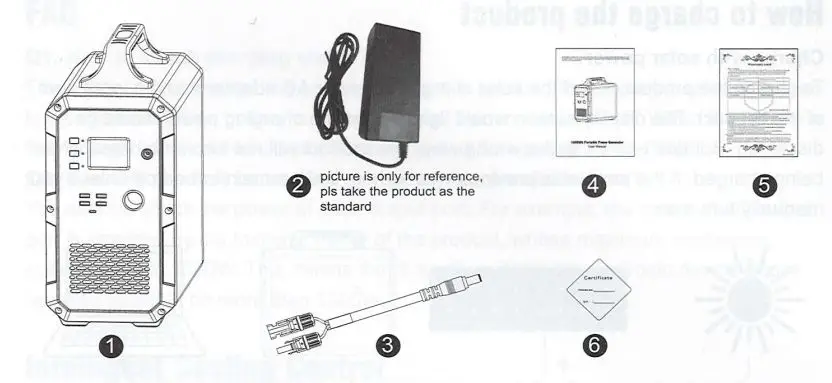 Bioenno Power BPP-H1500 1500W Portable Power Generator User Manual - Unboxing