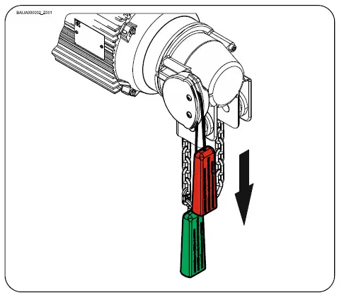 GfA ELEKTROMATEN 10002188.10012 Smoke Vaffle 400kg Motor fig 13