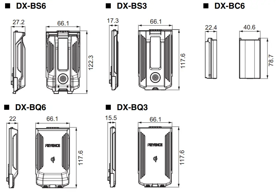 KEYENCE DX A600 DX Series Handheld Terminal - 6