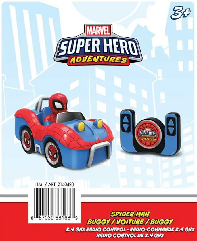 MARVEL 2140423 Super Hero Adventures Spider Man Buggy Instruction Manual