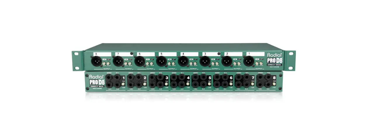 Radial Prod8 Rackmount Di User Guide