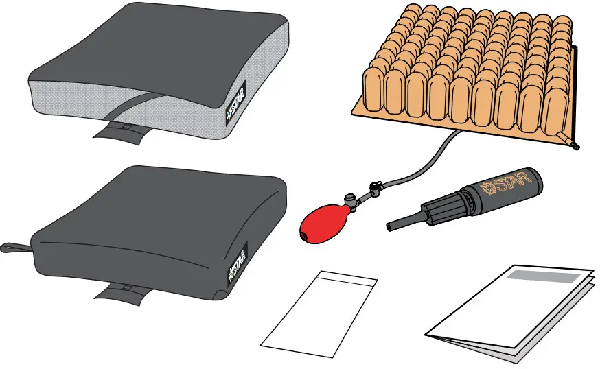 B1 StarLock Seat Cushion