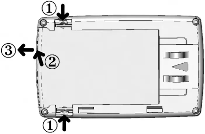 Oelmann LX8 Pager GPS Pocsag Monitor - Attaching battery