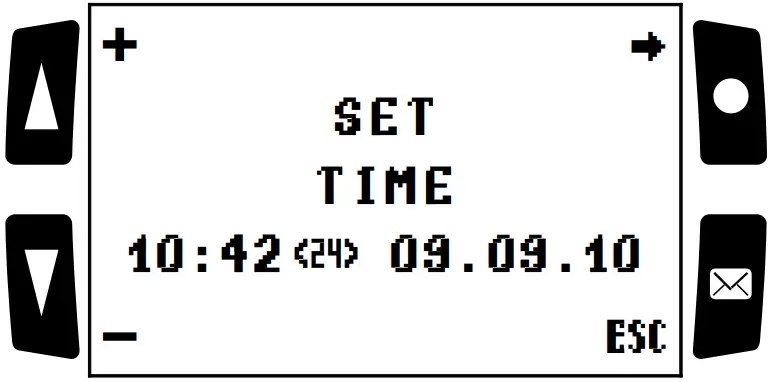 Oelmann LX8 Pager GPS Pocsag Monitor - CLOCK