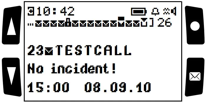 Oelmann LX8 Pager GPS Pocsag Monitor - MESSAGES IN MEMORY