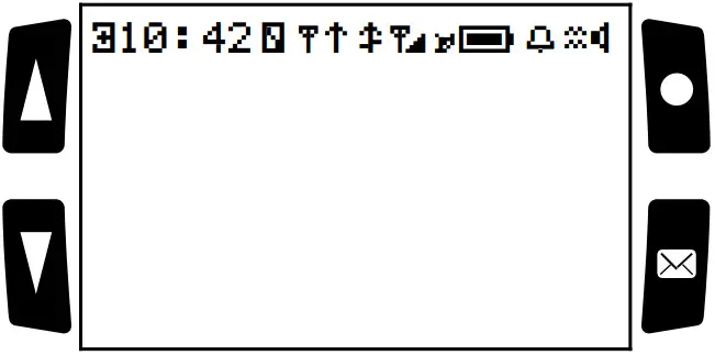 Oelmann LX8 Pager GPS Pocsag Monitor - STATUS LINE