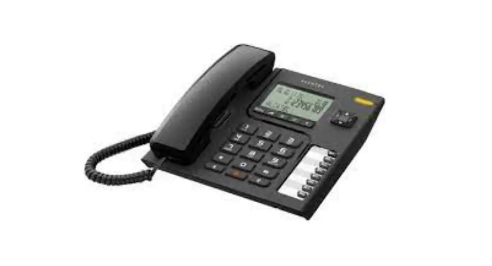 Alcatel T76 Residential Phone With Large Display And Handsfree Function User Guide