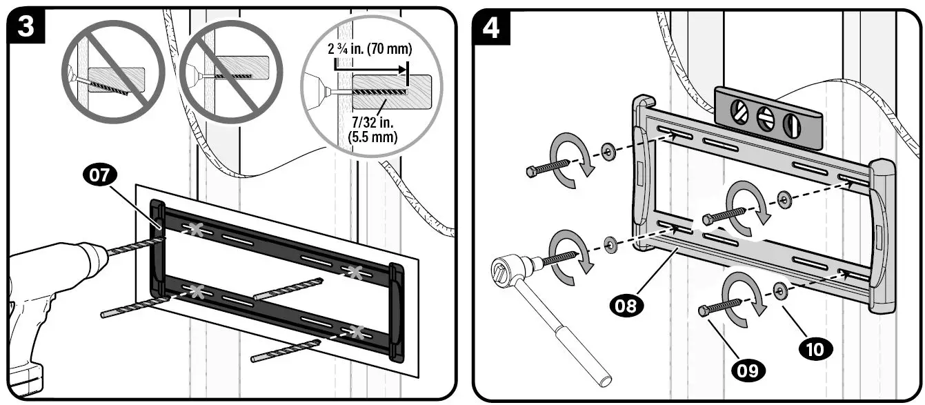 Secura QLF418-B2 TV Wall Mount fig 16