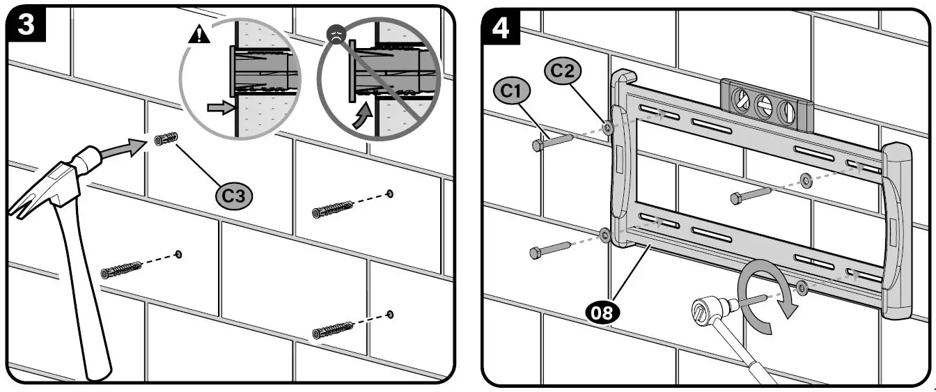 Secura QLF418-B2 TV Wall Mount fig 18