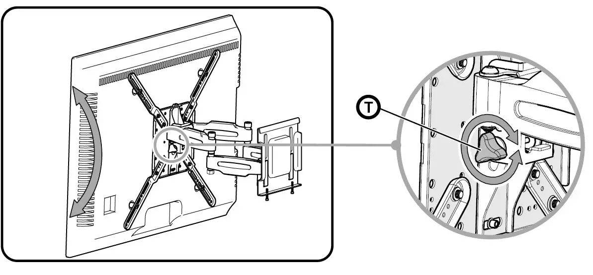Secura QLF418-B2 TV Wall Mount fig 24